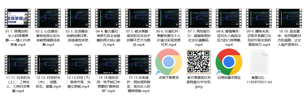 社交光谱《恋爱掌握》-恋爱有方法