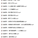 陈哥 核心私教课2.0-恋爱有方法