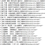 人杰私教课录播版(魔鬼训练营1.8-1.11)-恋爱有方法