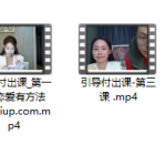 唐唐姐团队【3.0不止商学院-赛赛】引导付出直播课(3节)-恋爱有方法