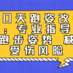 30天跑姿改善课:专业指导纠正跑步姿势 减少受伤风险-恋爱有方法